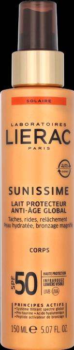 Image du produit Lierac sunissime antiedad spf50 150ml (Lait solaire, SPF 50, 150 ml)