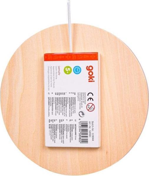 Actual product image Goki Learn watch (German)