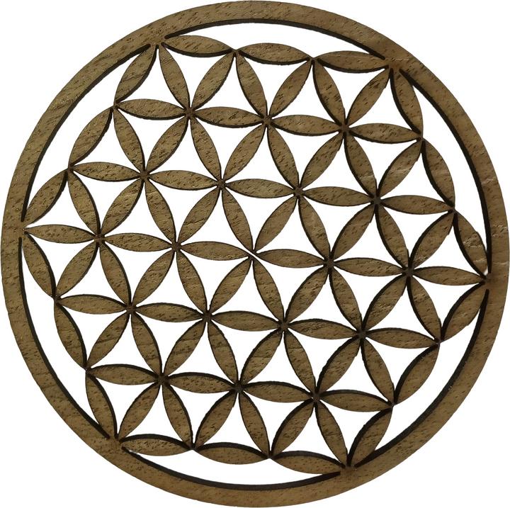 Produktbild La Mia! Untersetzer Blume des Lebens 90x5mm