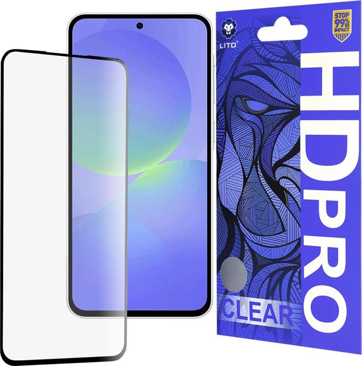 Actual product image Lito - HD Pro Clear - Samsung Galaxy A36 5G - Black (1 Piece, Samsung Galaxy A36)