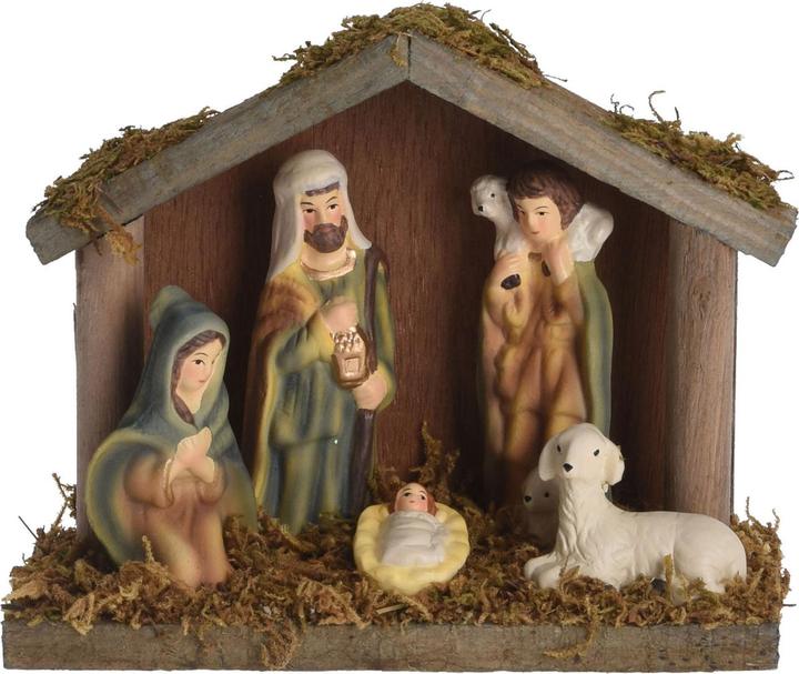 Immagine prodotto Culla in legno con 5 figure