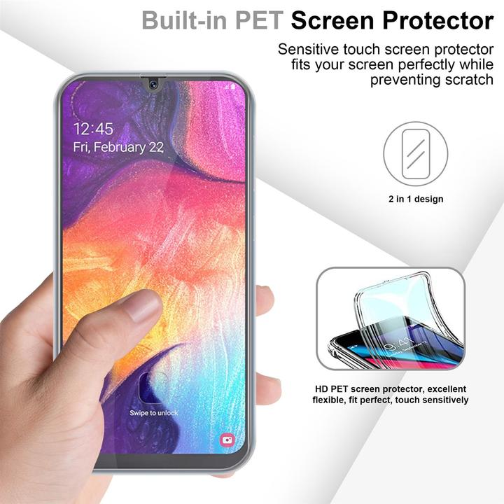 Productafbeelding Cadorabo TPU 360 graden hoesje (Samsung Galaxy A50, Samsung Galaxy A30)