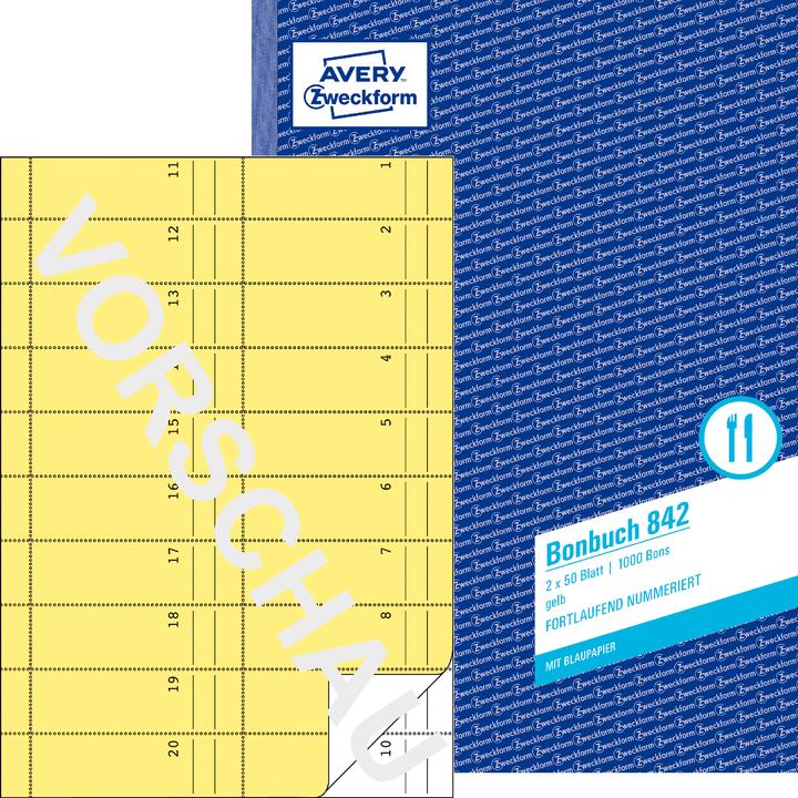 Immagine prodotto Avery Libro delle ricevute (50 x)