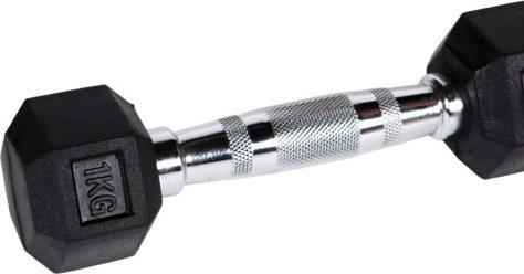 Actual product image Fitcom Hex Dumbbell 1 kg