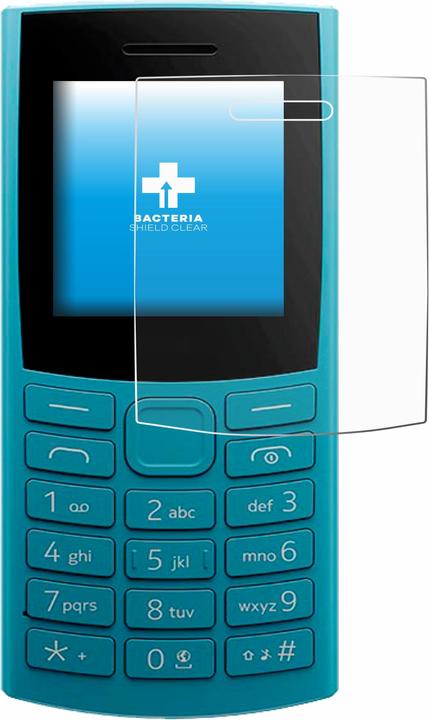 Produktbild upscreen Schutzfolie Displayschutz Displayschutzfolie Folie Klar antibakteriell (1 Stück, Nokia 105)