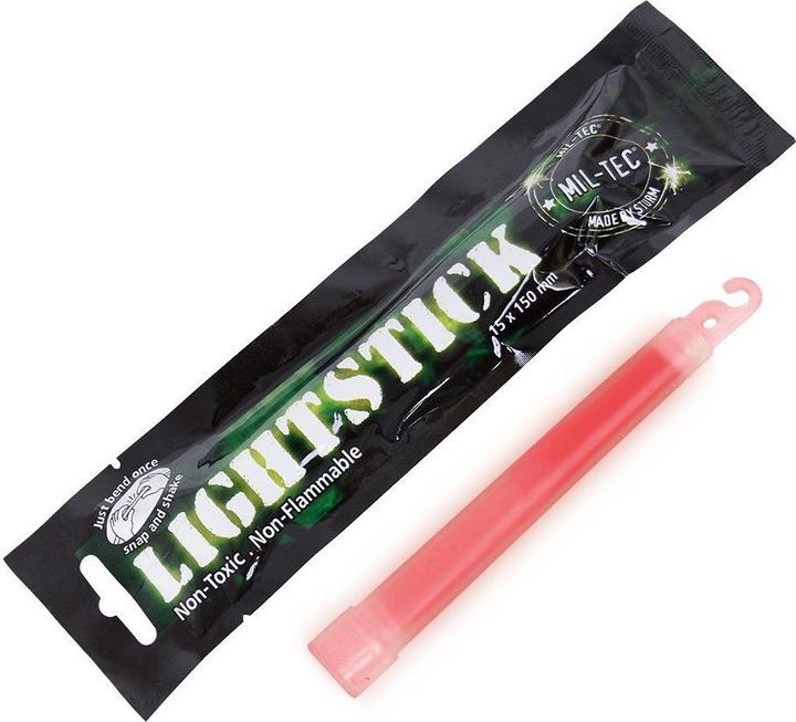 Produktbild Mil-tec Leuchtstab Rot 15cm