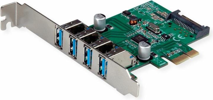 Image du produit Value Carte PCI Express, USB 3.2 Gen 1, 4 ports