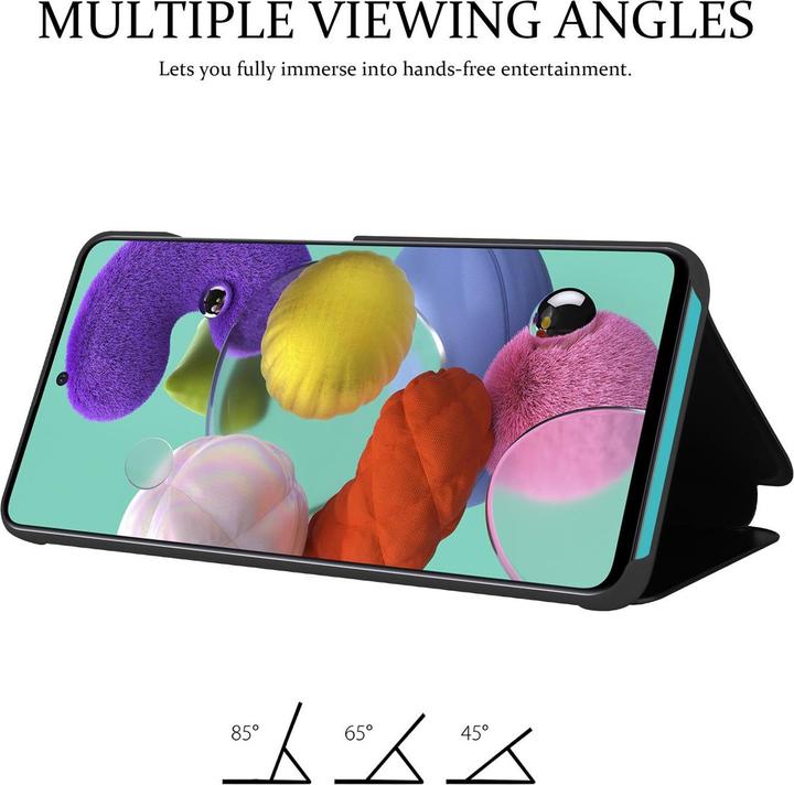 Productafbeelding Cadorabo Boek Smart View Spiegelhoes (Samsung Galaxy M40)