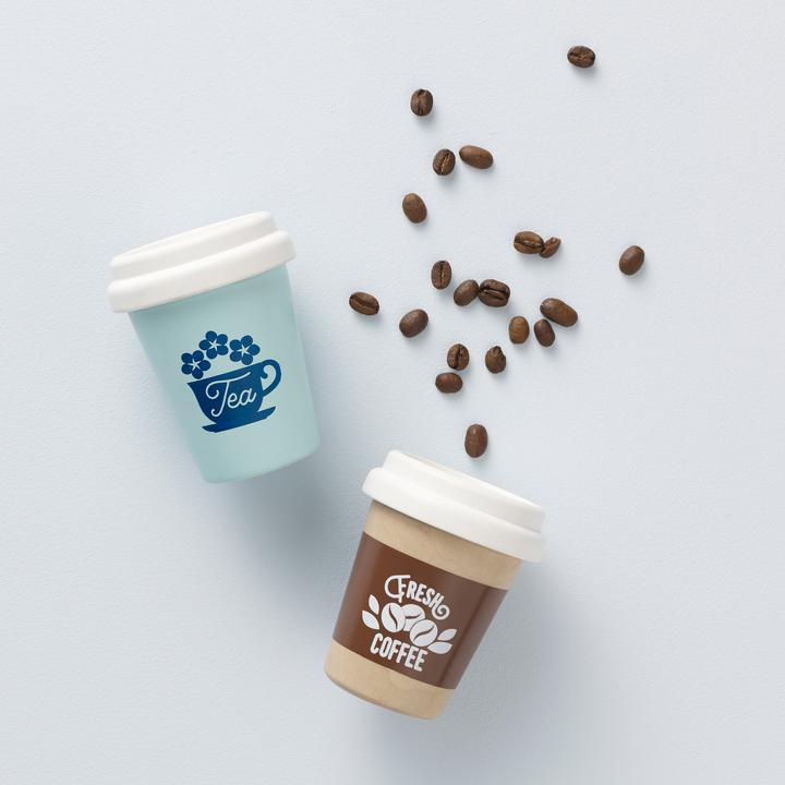 Actual product image Le Toy Van Take Away Hot Drinks