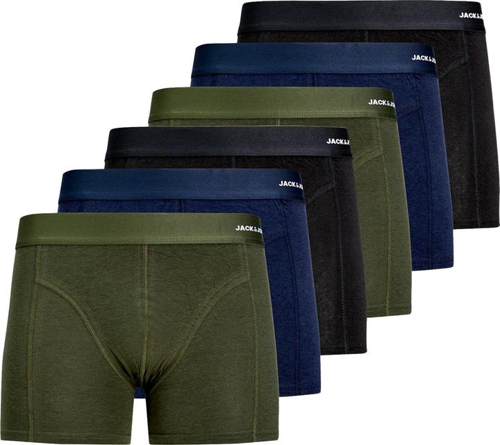 Produktbild Jack & Jones 6er Pack Jacbasic Retro Short / Pant (XL, 6er Pack)