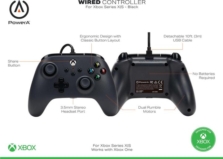 Produktbild PowerA Gamepad (Xbox Series X, Xbox Series S, PC)