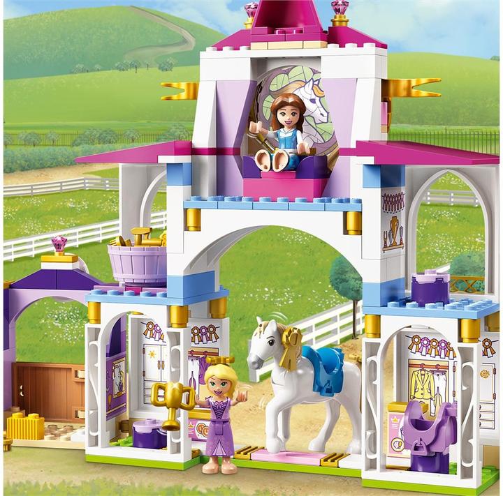 Produktbild LEGO Belles und Rapunzels königliche Ställe (43195, LEGO Disney)