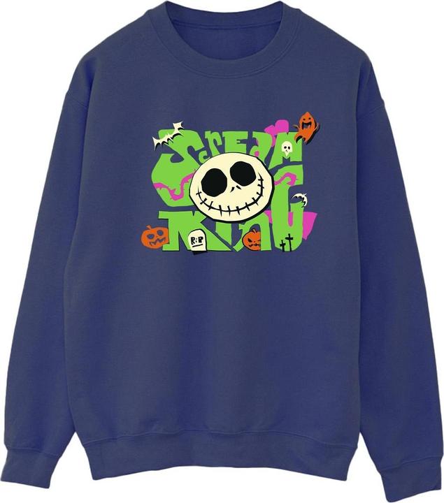 Immagine prodotto The Nightmare Before Christmas Scream Felpa Donna (5XL)