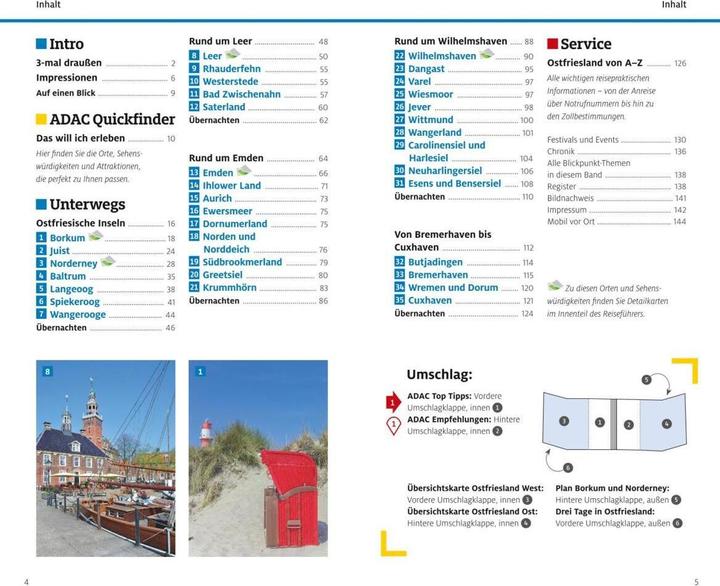 Produktbild Reiseführer Ostfriesland und Ostfriesische Inseln (Deutsch, Andrea Lammert, 2022)