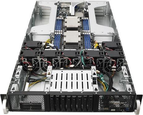 Produktbild ASUS Server BAB Rack 2U/2CPU ESC4000 G4S PSU redundant (Rack Server)