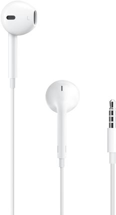 Produktbild Apple EarPods with Remote and Mic (3.5mm Klinke) (keine Geräuschunterdrückung, Kabelgebunden)