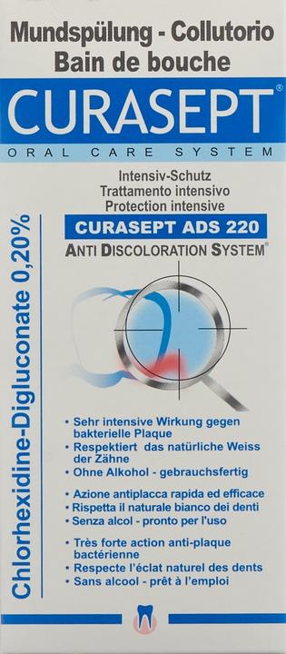 Image du produit Curasept ADS 220 Bain de bouche 0,2 % (200 ml, Bains de bouche)