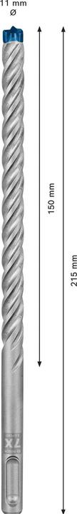Immagine prodotto Bosch Professional Zubehör Trapano a percussione Expert SDS plus-7X, 11 x 150 x 215 mm (11,0 mm)