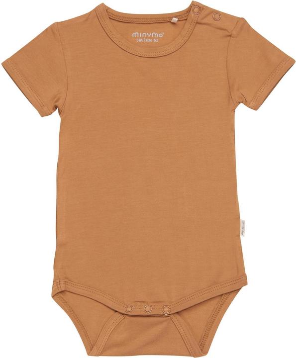 Actual product image Minymo Short sleeve bodysuit Bamboo Chipmunk Gr. 80 (80)