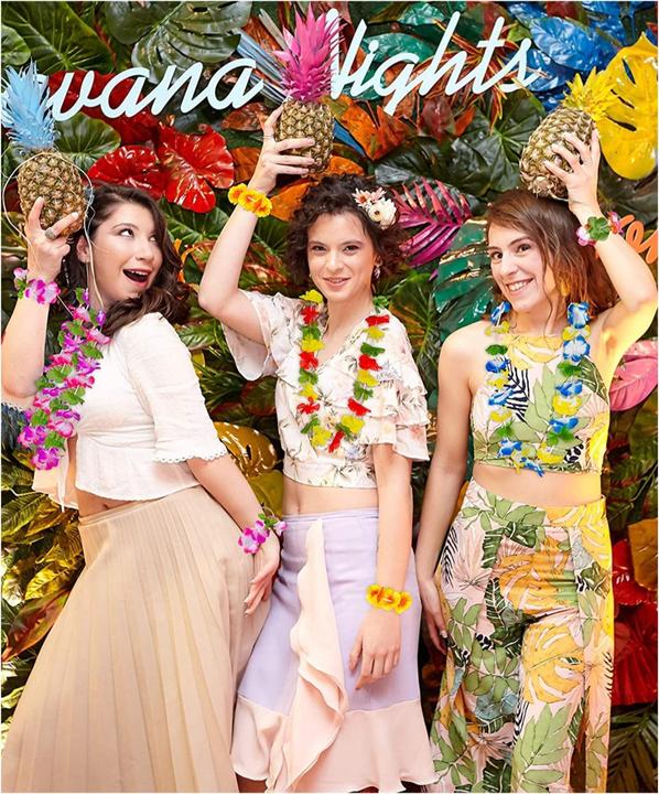 Produktbild I Am Creative Hawaii Blumen Kette Party Accessoires Deko OneSize 36er Set