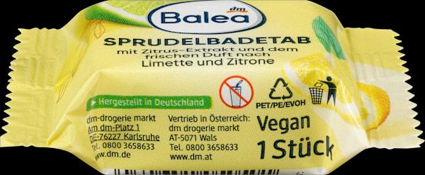 Produktbild dm Balea Sprudel Badetabs Wellness 3fach