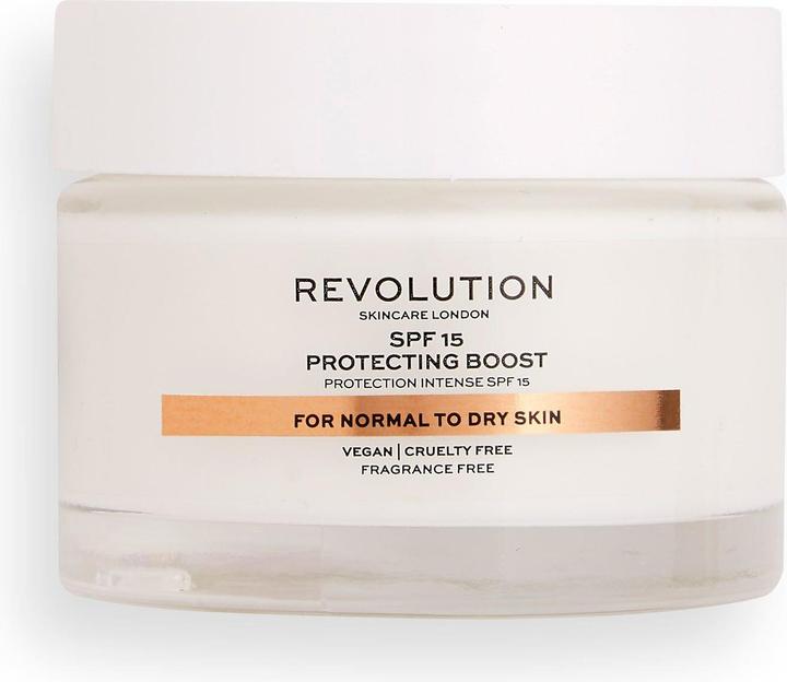 Immagine prodotto Revolution Skincare Crema idratante per pelli da normali a secche (50 ml, Crema da giorno, SPF 15)