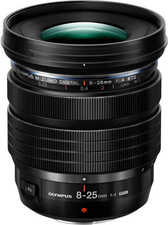 Actual product image Olympus ED 8-25mm f/4 Pro (Micro Four Thirds, Micro Four Thirds)