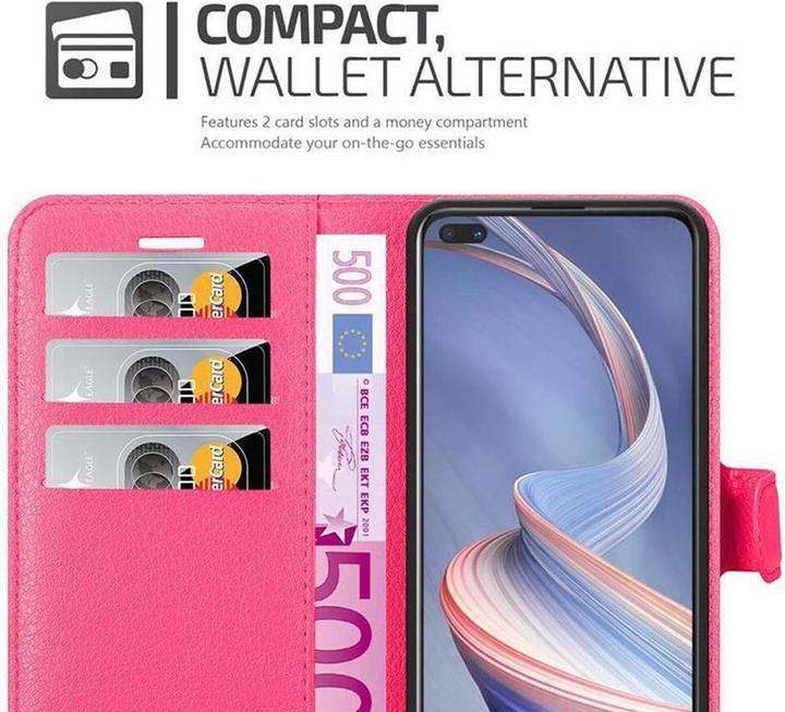 Actual product image Cadorabo Book with stand function cover (Oppo A92s)