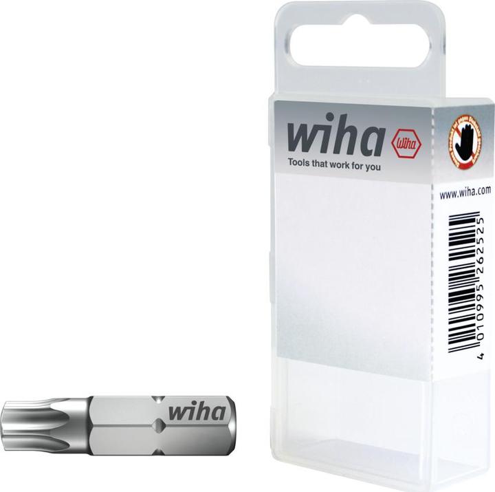 Image du produit Wiha Bit Torx T 10 SB-Bit 7015 Z Ch (25mm)