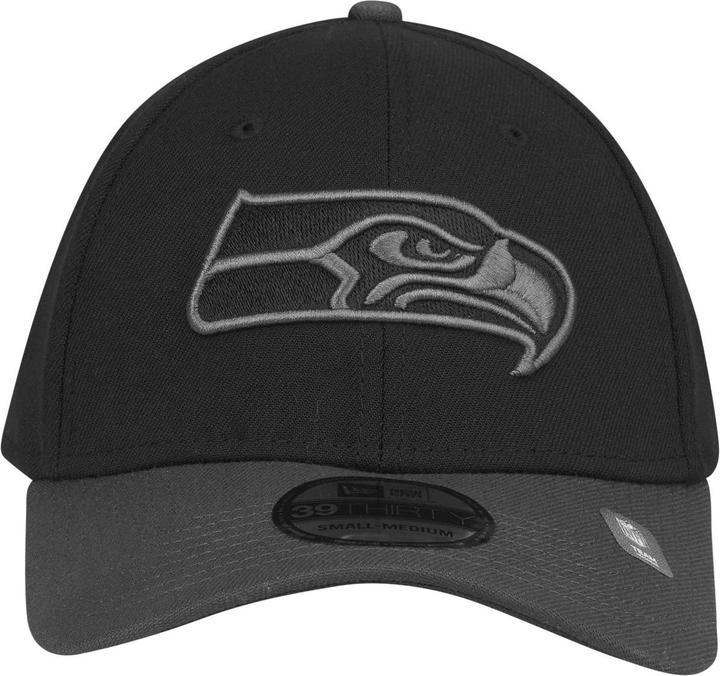 Image du produit New Era 39Thirty Stretch Cap - Seattle Seahawks noir (S/M)