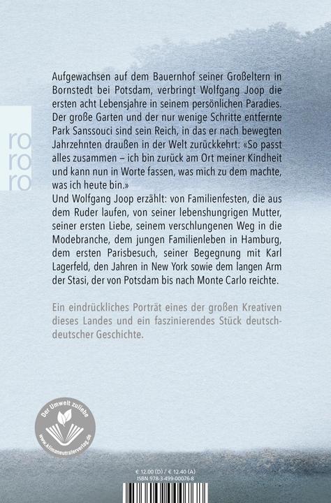 Immagine prodotto Die einzig mögliche Zeit (Tedesco, Wolfgang Joop, 2021)
