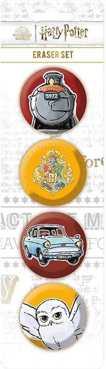 Actual product image Hogwarts Eraser Set (Pack of 4)