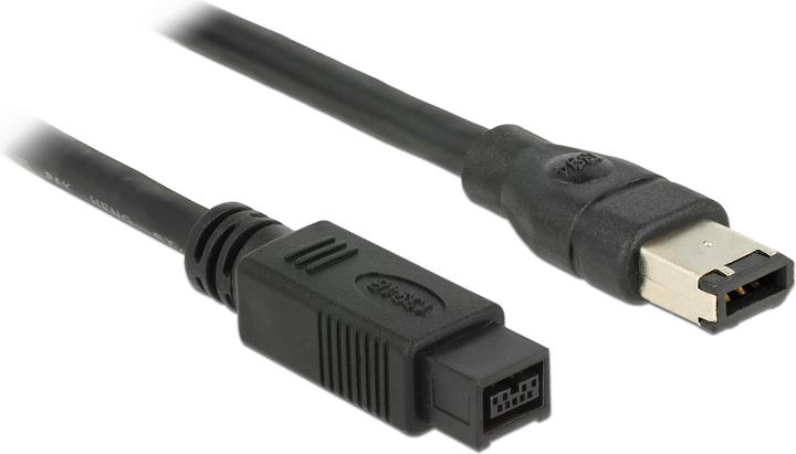 Image du produit Delock Câble FireWire IEEE 1394B 9Pol/6Pol, 3Mètres (3 m, FireWire)