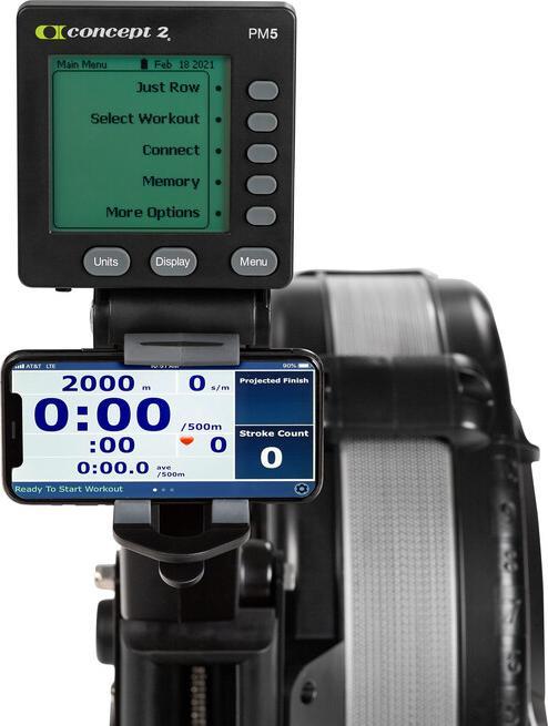 Actual product image Concept2 RowErg device holder retrofit kit