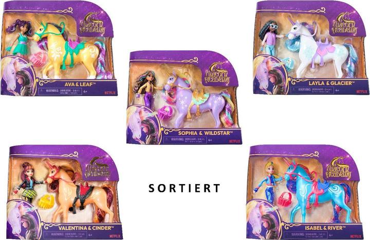 Actual product image Spin Master UCA Small Doll & Unicorn srt.