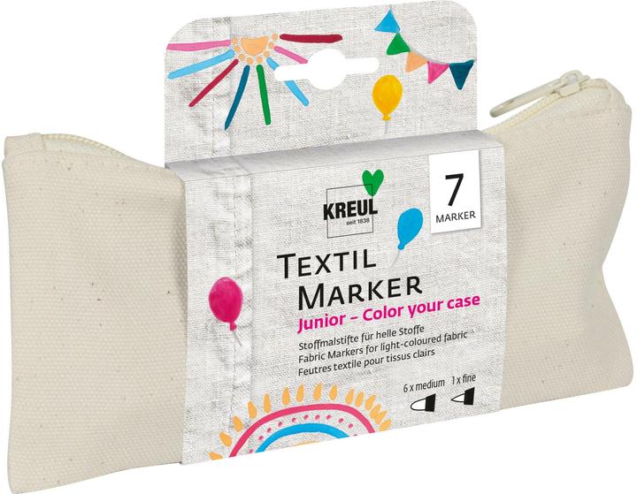 Produktbild Kreul Textil Marker Junior (Mehrfarbig, 4 mm, 7 x)