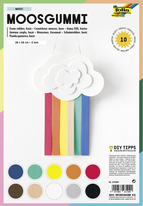 Actual product image Folia Foam rubber set