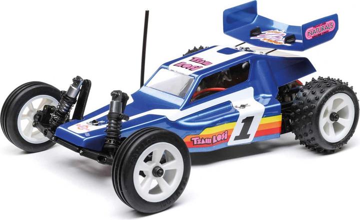 Produktbild Losi mini jrx2 2wd buggy brushed rtr 1/16 blau (RTR Ready-to-Run)
