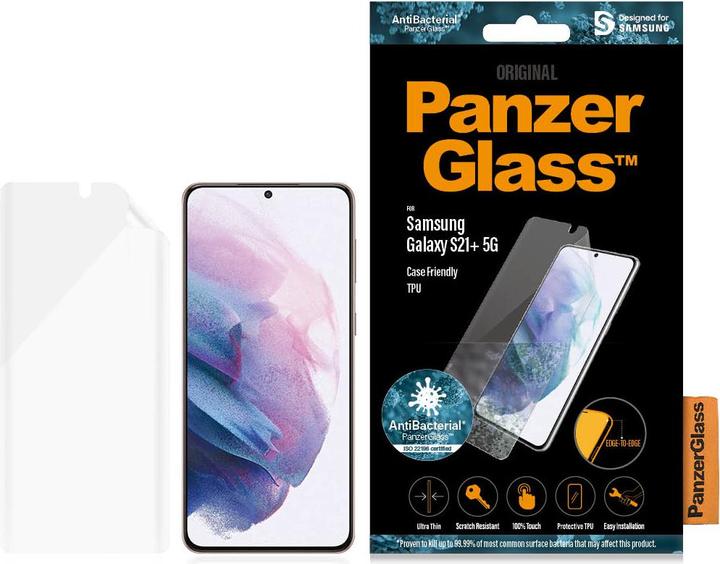 Productafbeelding PanzerGlass Geval Vriendelijk (1 Stuk, Samsung Galaxy S21+ 5G)