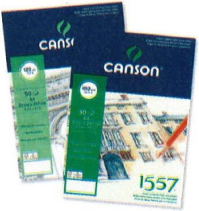 Produktbild Canson Skizzenblock 1557 204127410 Blatt, geleimt, 120g (A2, Blanko, Weicher Einband)