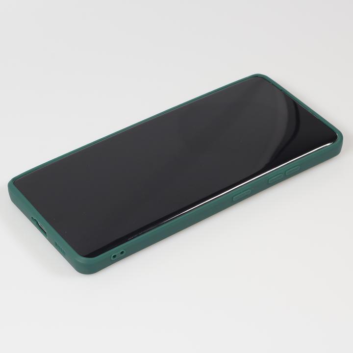 Actual product image PhoneLook Coque Silicone Mat Coeur doré (Samsung Galaxy S22 Ultra)
