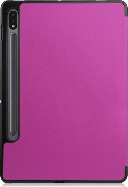 Actual product image MU Classic Triple foldable leather cover (Galaxy Tab S8)