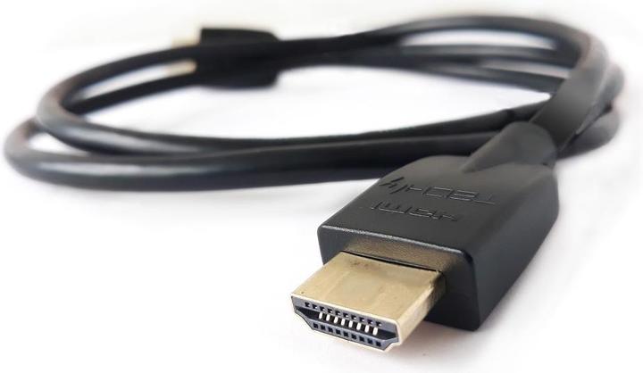Actual product image Techly HDMI 4K 60Hz High Speed Connection Cable with Ethernet black 0.5m (0.50 m, HDMI)