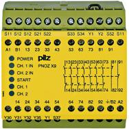 Produktbild Pilz 774605 PNOZ X9 100-120VAC 24VDC 7n/o 2n/c 2so