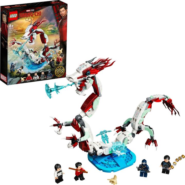 Image du produit LEGO Klocki Super Heroes Bitwa w Starożytnej Wiosce 76177 (76177, LEGO Marvel)