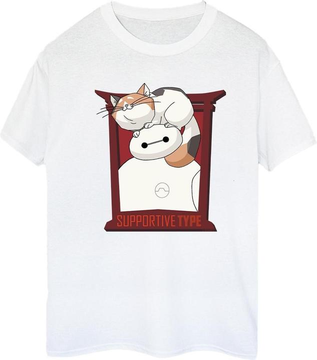 Immagine prodotto Disney Big Hero 6 Baymax Frame Support Maglietta Ampia Donna (3XL)
