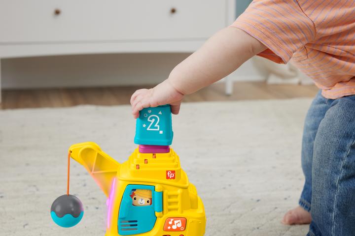 Produktbild Fisher-Price Count & Stack Crane- (D, F, I, E)