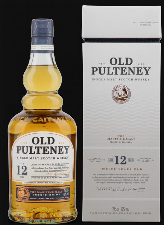 Image du produit Old Pulteney 12 ans (Single Malt, Scotch Whisky, 1 x 70 cl)