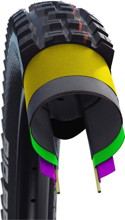 Actual product image Schwalbe Big Betty Evo Super Gravity Soft Falt Classic-Skin (27.5 x 2.40, 62-584)