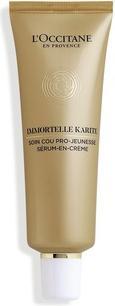 Actual product image L'Occitane Immortelle Shea Neck Cream Firm Neck Skin Target Neck Lines 1.7 Oz (170 ml)